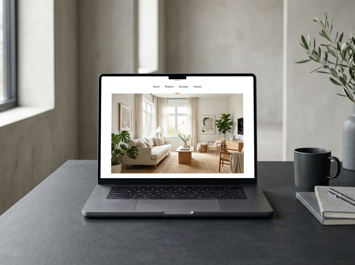 Web làm từ mẫu (hình minh họa)